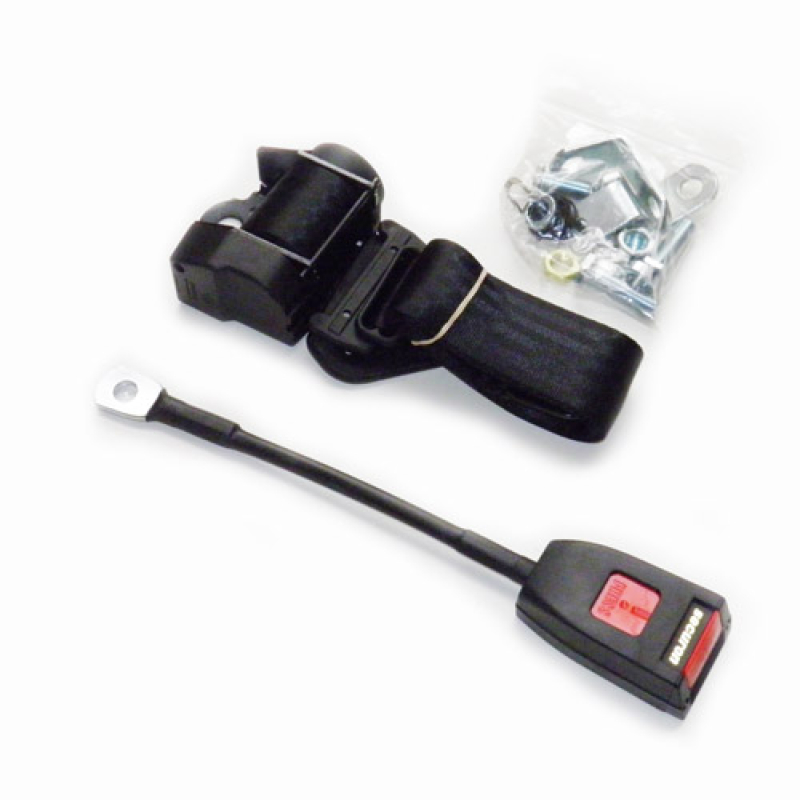 INT016A gordel voorzijde zwart